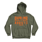OVRLND Addicts-Unisex Hoodie military Green