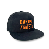 OVRLND Addicts Snap Back Cap black