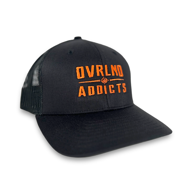 Youth OVRLND Addicts Snap Back Cap black